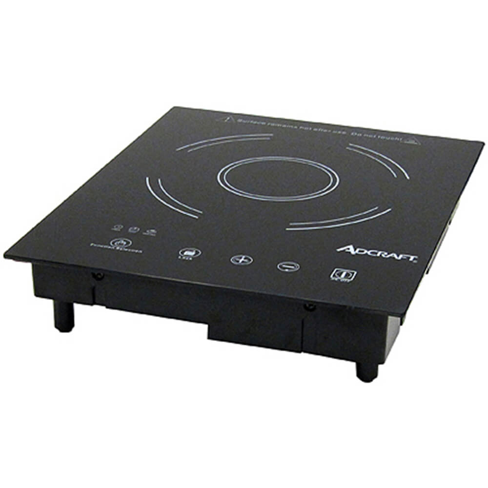 Glass Dropin Induction Cooktop, Integrated Touch Controls, 120V, 1800W