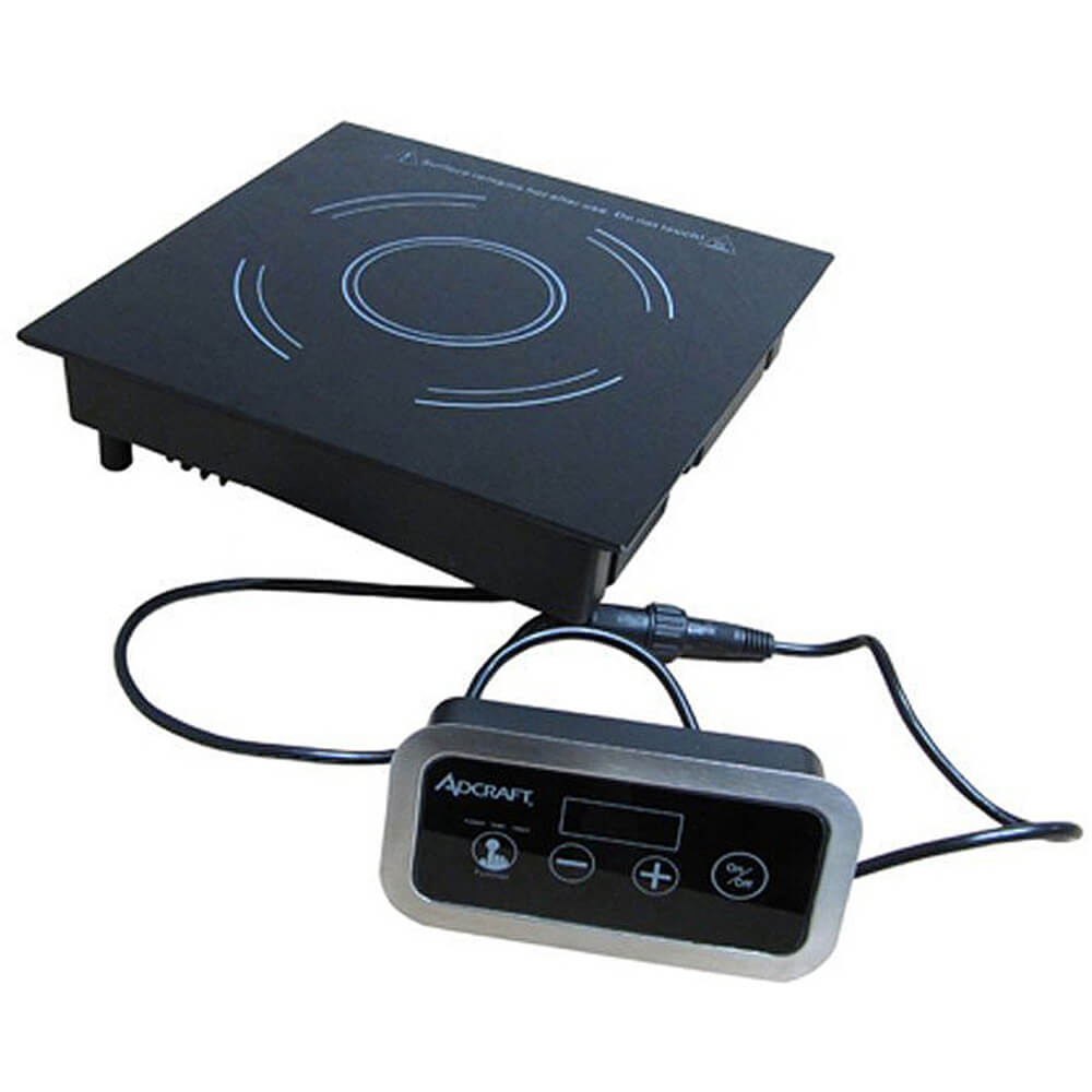 Glass Dropin Induction Cooktop, Separate Mounted Controls, 120V, 1800W