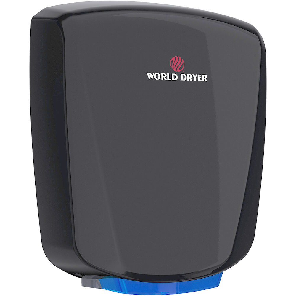 Black, Aluminum VERDEdri ADA Compliant, HEPA Filtered Hand Dryer