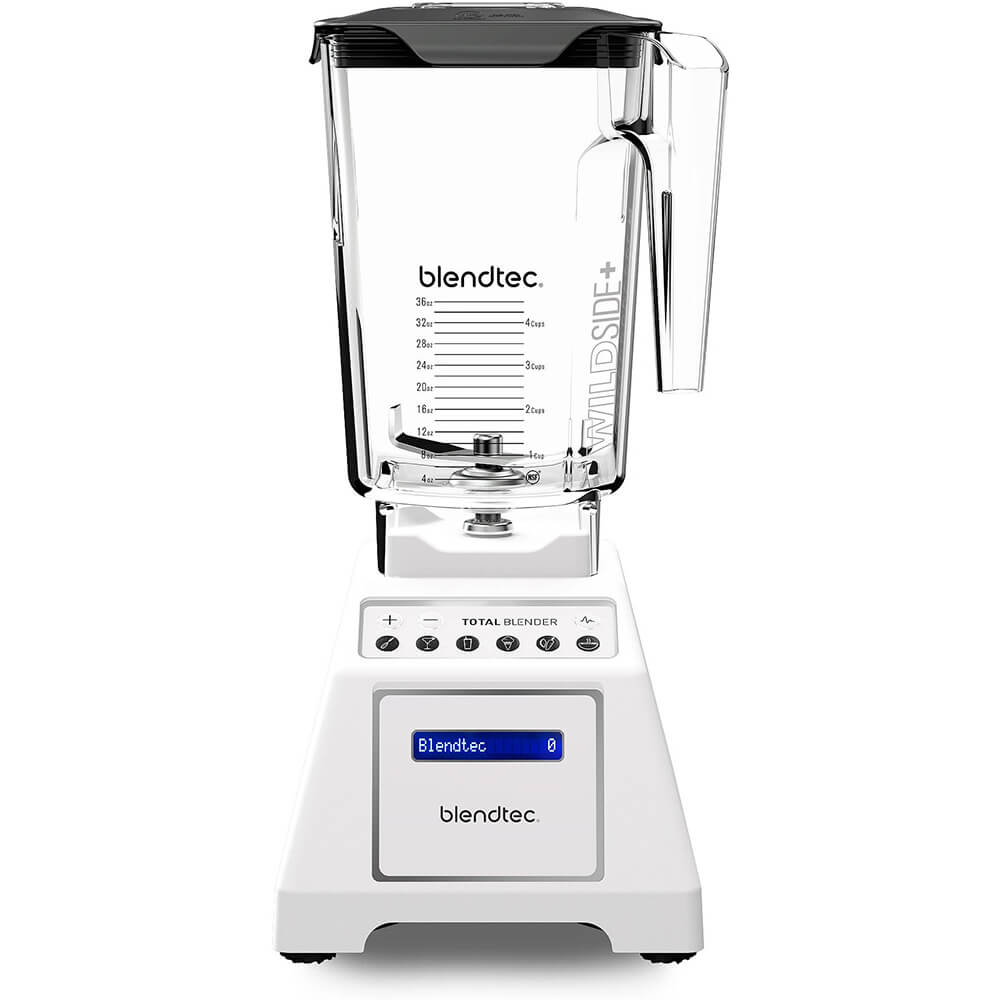 White, Total Blender Classic with Wildside+ Jar, Factory Re-Certified