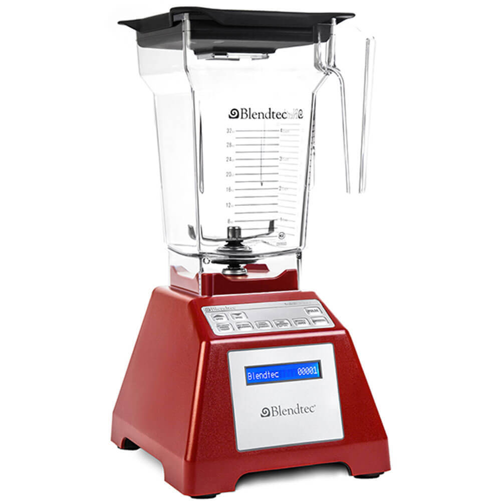 Red, Total Blender Classic with FourSide Jar, Factory Re-Certified