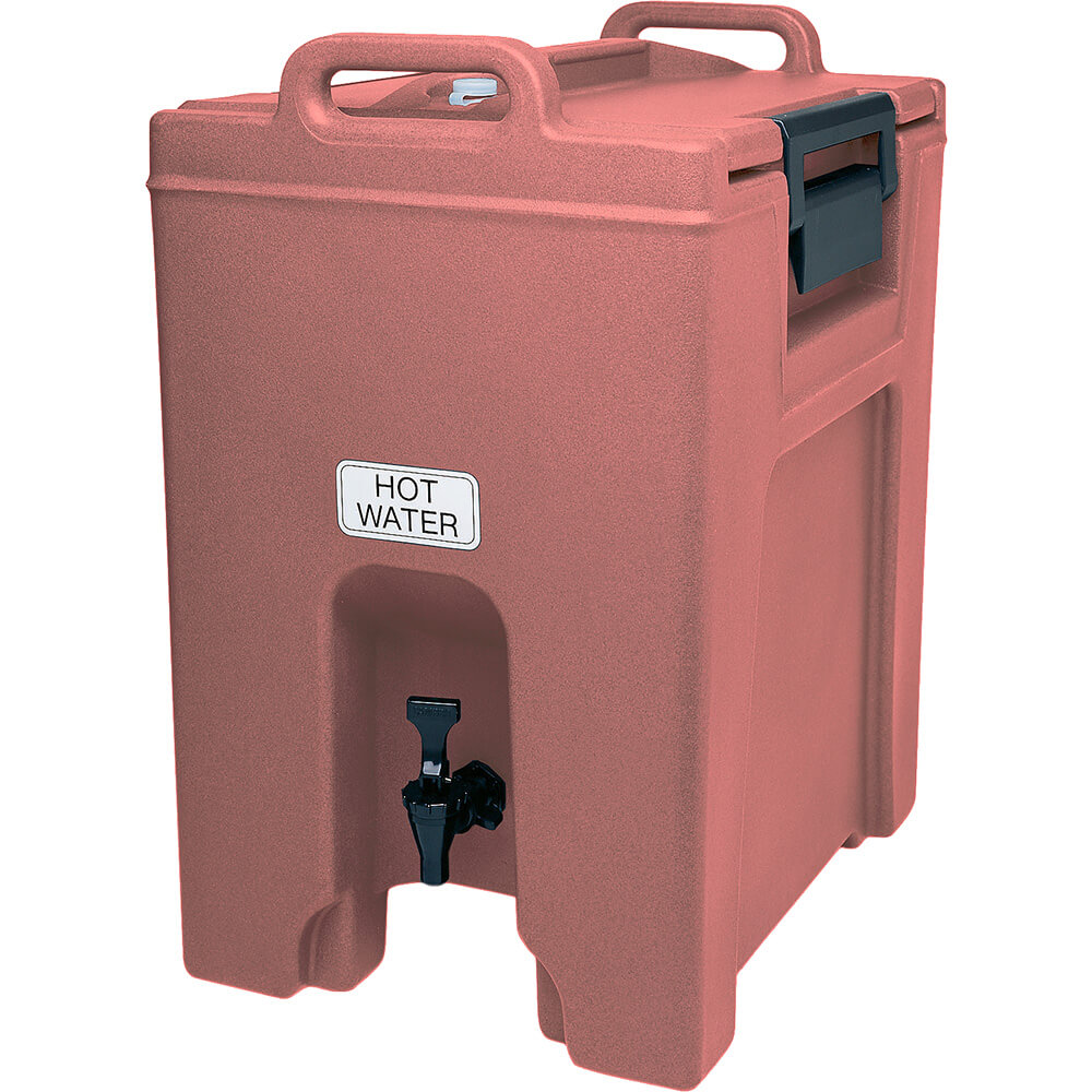 Brick Red, 10.5 Gal. Insulated Beverage Dispenser, Ultra Camtainer