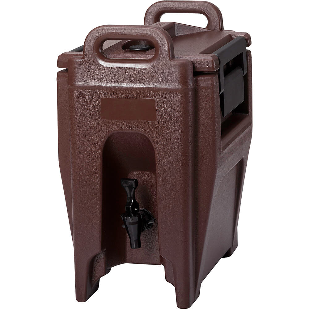 Dark Brown, 2.75 Gal. Insulated Beverage Dispenser, Ultra Camtainer