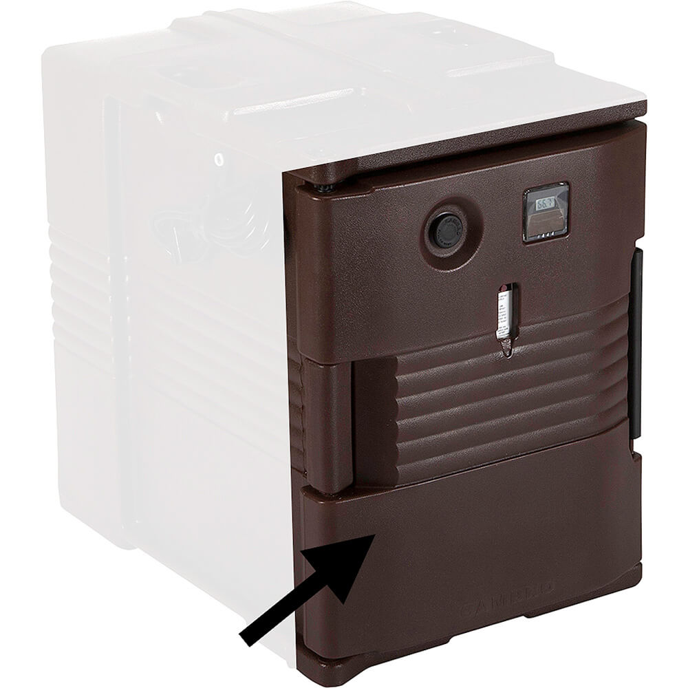 Dark Brown, UPCH800 Replacement/UPC800 Retrofit Bottom Heated Door, 110V