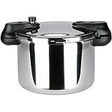 Stainless Steel, Pressure Cooker with Steamer Basket, 8.5 Qt.