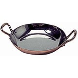 Copper, Frying Pan, 2 Handles, Tin Lined, 8"