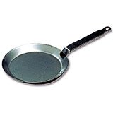 Black Steel Crepe Pan, Skillet Style 7"