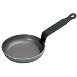 Black Steel Russian Blini Pancake Pan