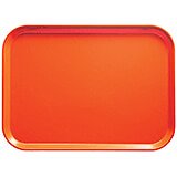 Orange Pizazz, 16.5" x 22.5" x 1-1/16" Food Trays, Fiberglass, 12/PK