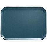 Slate Blue, 14" x 18" Food Trays, Fiberglass, 12/PK