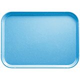 Robin Egg Blue, 16.5" x 22.5" x 1-1/16" Food Trays, Fiberglass, 12/PK