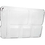 Clear, Polycarbonate Lid, Fits 10146DCW Compartment Tray, 24/PK