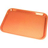 Orange, 10" x 14" Fast Food Trays, 24/PK
