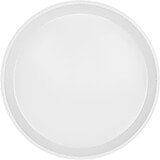 White, 10" Round Serving Tray, Fiberglass, 12/PK