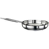Stainless Steel Frying Pan, No Lid, 9.5" X 2"