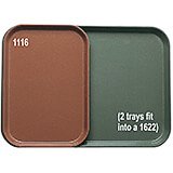 Amazon Blue, Insert Trays for 16" x 22" Trays, 24/PK
