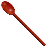 Red, Exoglass Master Chef Series Serving Spoon, 12"