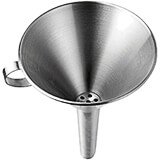 Stainless Steel, Funnel With Detachable Filter
