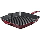 Grenadine, 12" X 12" Cast Iron Griddle / Grill