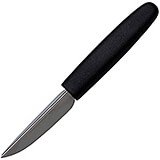 Black, Stainless Steel Fruit Decorator Knife, 0.61" Wide