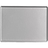 Pearl Gray, 12" x 16" Healthcare Food Trays, Low Profile, 12/PK
