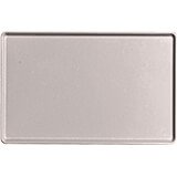 Taupe, 12" x 19" Healthcare Food Trays, Low Profile, 12/PK