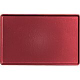 Cherry Red, 12" x 19" Healthcare Food Trays, Low Profile, 12/PK