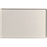 Cottage White, 12" x 19" Healthcare Food Trays, Low Profile, 12/PK