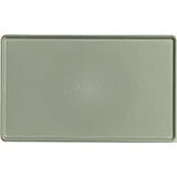 Olive Green, 12" x 20" Healthcare Food Trays, Low Profile, 12/PK