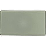 Olive Green, 12" x 22" Healthcare Food Trays, Low Profile, 12/PK