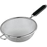 Stainless Steel Food Strainer, Abs Handle, 7.87"