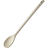 Cream, Composite Fiberglass Heat Resistant Spoon, 15.75"