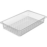 Clear, Perforated Pan / Colander, GN 1/1, 3" Deep, 6/PK