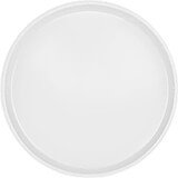 White, 16" Low Profile Round Serving Tray, Fiberglass, 12/PK
