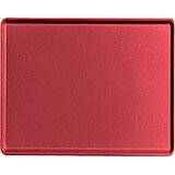 Ever Red, 14" x 18" Healthcare Food Trays, Low Profile, 12/PK