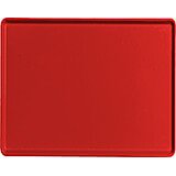 Cambro Red, 14" x 18" Healthcare Food Trays, Low Profile, 12/PK