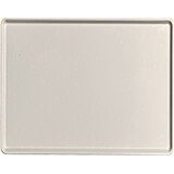 Cottage White, 14" x 18" Healthcare Food Trays, Low Profile, 12/PK