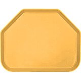 Tuscan Gold, 14"x18" Trapezoid Food Trays, Fiberglass, 12/PK