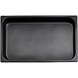 Black, Stainless Steel 1/1 Gn Non-stick Baking Pan, 0.75" Deep