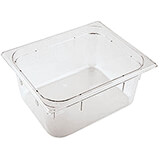 Clear, Polycarbonate Hotel Pan 1/9 Gn, 2.5" Deep