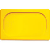 Yellow, Polypropylene Hotel Pan 1/4 Gn Seal Lid