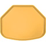Tuscan Gold, 15" x 20" Trapezoid Food Trays, Fiberglass, 12/PK