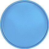 Horizon Blue, 16" Round Serving Tray, Fiberglass, 12/PK