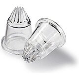 Clear, Polycarbonate Icing Tips For Petit Fours, PF10, 2/PK