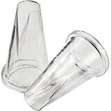 Clear, Polycarbonate Saint Honore Icing Tips, 2/PK