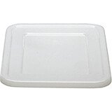 White, 17" X 22" Poly Bus Box Lid for Camwear, Poly and Regal, 12/PK