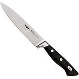 Black, Forged Carbon Steel Chefs Knife, 6.25"