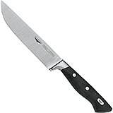 Black, Carbon Steel Forged Carving Knife, 6.25"
