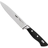 Black, Forged Carbon Steel Slicing Knife, 5.88"