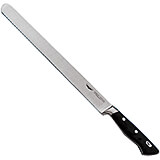 Black, Forged Carbon Steel Bread Knife, 11.88"